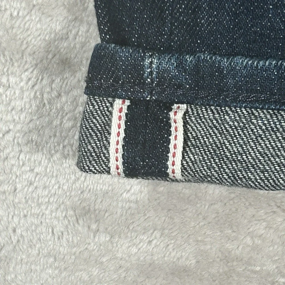 Rag & Bone Selvedge Jeans Mens 31x33 Blue Dark Wash Fit 2 Slim Denim Made In USA